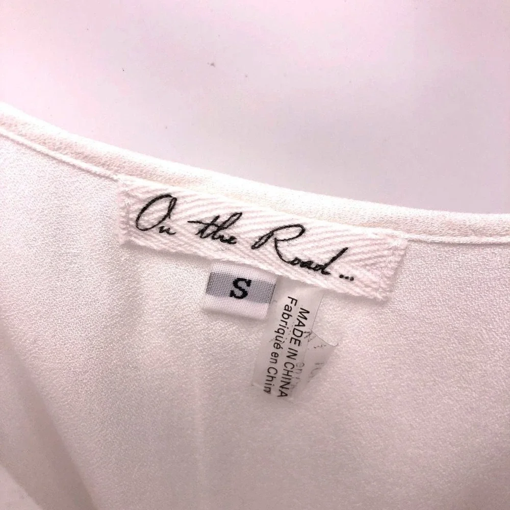 Small White Sun‎ Mini Dress 